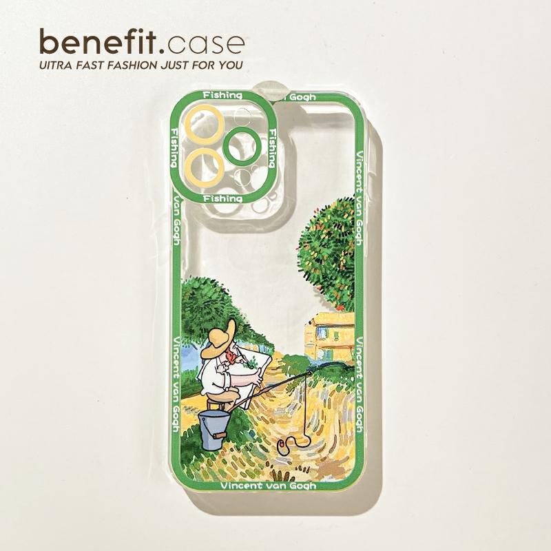 Mobil Kreativa Tillbehör |   Fördel Grön Oljemålning Fiske Van Gogh Passar 15 Apple 13 Mobilskal Iphone 14 Pro Max Ny Modell 12 Skyddsfodral 11 Konst Xs Max Transparent Silikon 8 Plus Dam 7 Mini Mobil Kreativa Tillbehör Mobil Kreativa Tillbehör