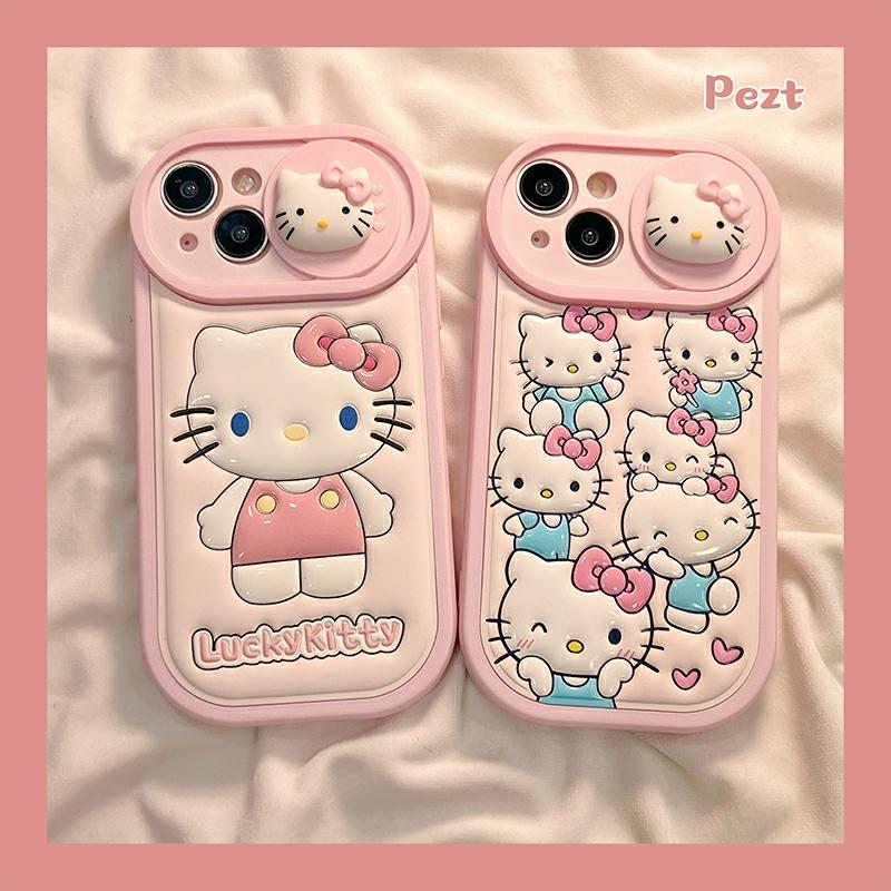 Mobilskal |   Söt Rosa Hello Kitty Mobilskal För Iphone 15 Pro Max, Perfekt För Tjejer. Nytt Iphone 14, 15 Pro, Unikt 12, Tjejigt 13, Stöttålig 11, Silikon 14 Pro, Heltäckande Skydd. Mobilskal Mobilskal